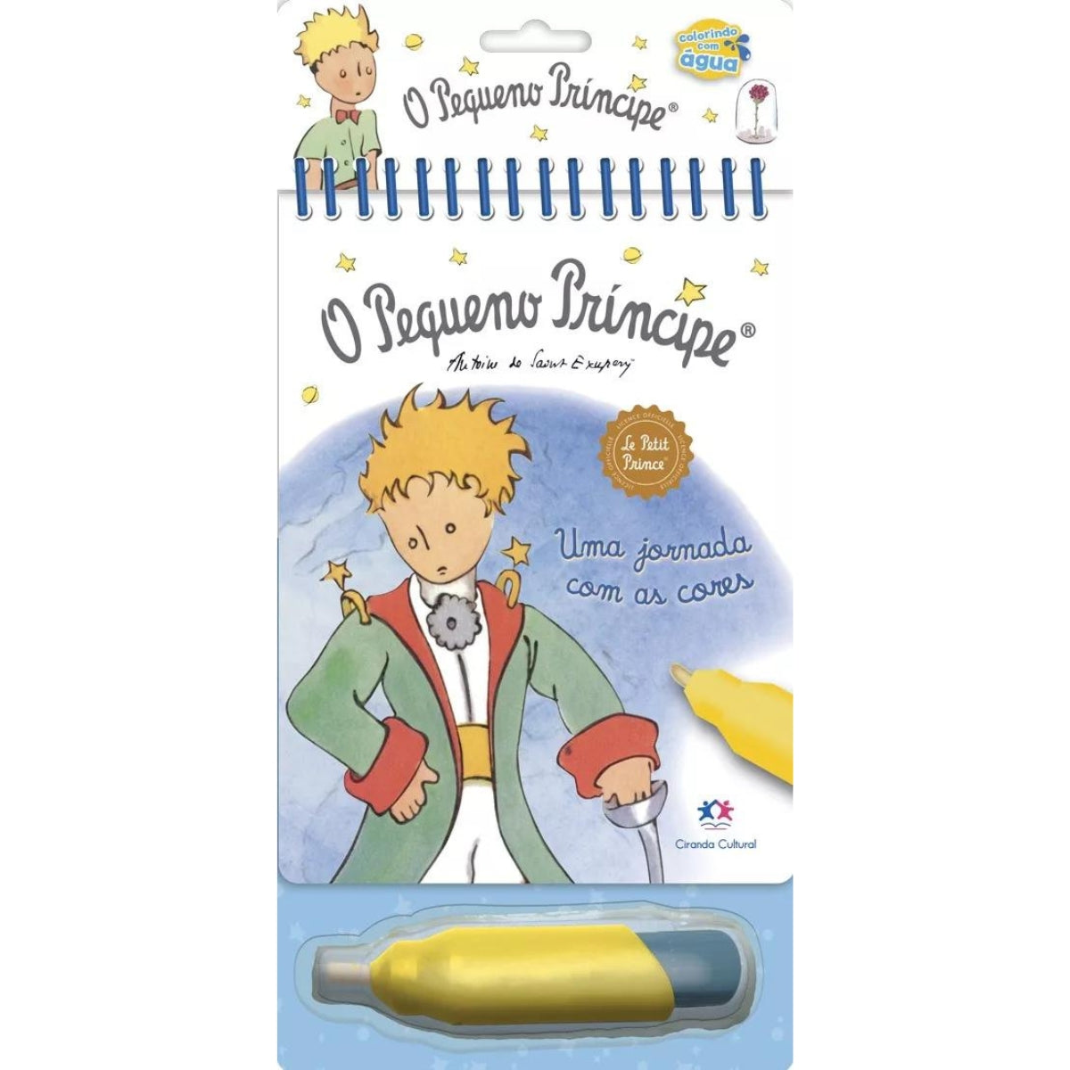 Aquabook O Pequeno Príncipe - Colorindo com Água - Ciranda Cultural Aquabook O Pequeno Príncipe - Colorindo com Água - Ciranda Cultural